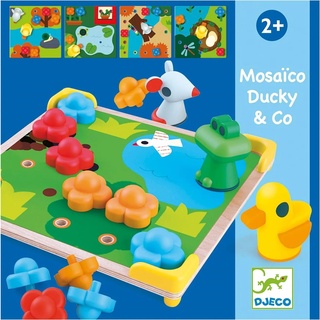 Djeco Lernspiel Mosaico Ducky & Co