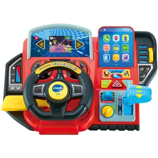 Vtech READY SET SCHOOL Abenteuer Lernlenkrad, rot