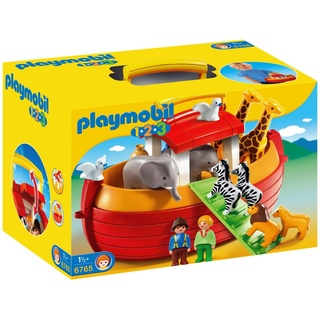 Playmobil® Konstruktions-Spielset Meine Mitnehm-Arche Noah (6765), Playmobil 1-2-3, Made in Europe bunt