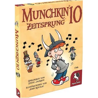 Pegasus Spiele Spiel, Familienspiel Munchkin 10: Zeitsprung, für 3-6 Spieler, ab 12 Jahren,..., Strategiespiel bunt