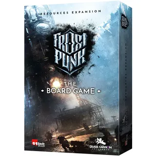 Glass Cannon Unplugged | Ressourcenerweiterung - Frostpunk: Das Brettspiel | Brettspiel | Alter 16+ | 1-4 Spieler | 120-150 Minuten Spieldauer