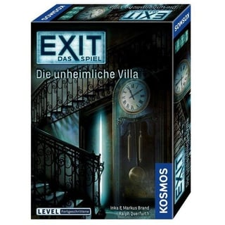 KOSMOS Verlag Spiel, Familienspiel FKS6940360 - EXIT - Die unheimliche Villa, Escape-Spiel,..., Rätselspiel bunt