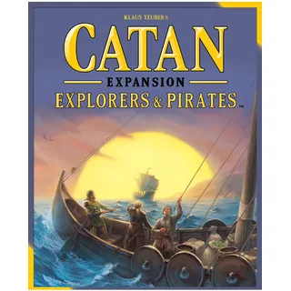 Mayfair Games Catan Entdecker und Piraten | Brettspiel-Erweiterung | Alter 12+ | 3-4 Spieler | 90 Minuten Spielzeit