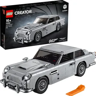 LEGO 10262 James Bond Aston Martin DB5 Spielzeugauto, Konstruktionsspielzeug, Modell zum Bauen - Grau