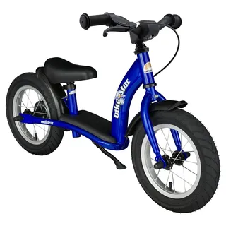 BIKESTAR Kinder Laufrad Lauflernrad Kinderrad für Jungen und Mädchen ab 3-4 Jahre | 12 Zoll Classic Kinderlaufrad | Blau | Risikofrei Testen