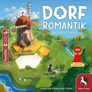 Pegasus Spiele Spiel Dorfromantik-Das Brettspiel bunt