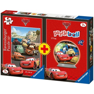Disney Ravensburger Puzzle Cars Puzzleball. No. 10 Puzzle 643 1