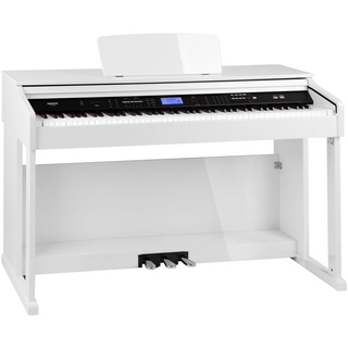 FunKey Home Keyboard DP-2688A E-Piano - 88 anschlagsdynamische Tasten - Hammermechanik, Lernfunktion, Record- & Playback-Funktion weiß