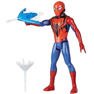 Hasbro Marvel E7344 Marvel Titan Hero Serie Blast Gear Spider-Man Action-Figur, 30 cm großes Spielzeug, mit Starter und Projektilen, ab 4 Jahren, Nicht Zutreffend