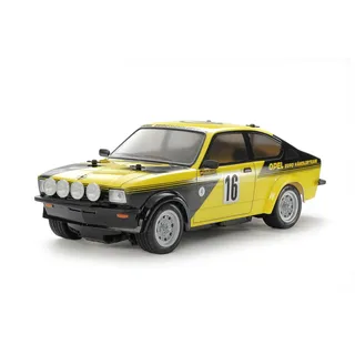 Tamiya 58729 1:10 RC Opel Kadett GT/E Rallye MB-01 - ferngesteuertes Auto, Fahrzeug, Modellbau, Zusammenbauen, Hobby, RC Bausatz, unlackiert