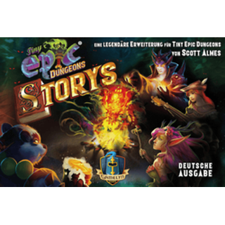 GAMELYN GAMES Tiny Epic Dungeons - Stories Strategiespiel Mehrfarbig