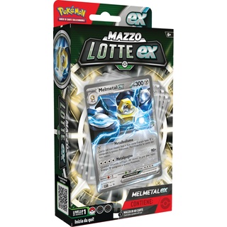 Pokémon Lotte Melmetal-ex Kartenspiel (Deck mit 60 Karten, gebrauchsfertig), italienische Ausgabe, Farbe 290-60425
