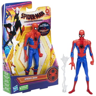 Spider-Man Marvel, 15 cm große Action-Figur Across The Verse mit Zubehör, für Kinder ab 4