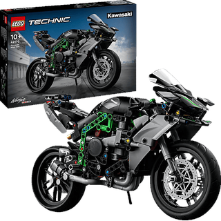 LEGO Technic 42170 Kawasaki Ninja H2R Motorrad Bausatz, Mehrfarbig