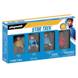 PLAYMOBIL Star Trek 71155 Star Trek-Figurenset, 4 Sammelfiguren für Star Trek-Fans und Kinder ab 10 Jahren