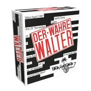 FMSD0001 - Der Wahre Walter - Kartenspiel, für 4 + Spieler, ab 12 Jahre (DE-Ausgabe)