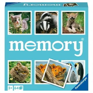 Ravensburger Spiel, memory Tierkinder, Gedächtnisspiel