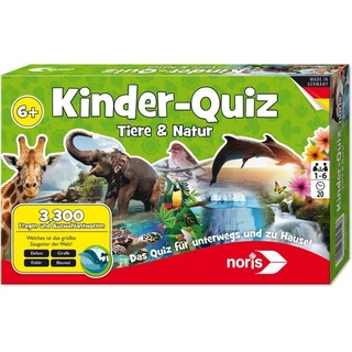 Noris Spiele - Kinderquiz Tiere und Natur