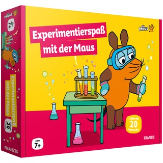 Franzis Verlag - Experimentierkasten DIE MAUS - EXPERIMENTIERSPAß MIT DER MAUS
