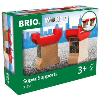 BRIO® Spielzeugeisenbahn-Brücke Brio World Eisenbahn Brücke Brückenfundament 2 Teile 33254