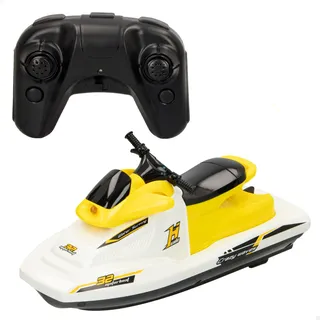 ColorBaby 49987 Motorboot ferngesteuertes Wassermotorrad, Maßstab 1:47, enthält 2 Teile, Batterie inklusive, ferngesteuerte Boote, RC Jetski, Funk