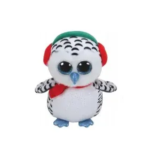 Ty Plüsch - Glubschis Beanie Boos - Nester Schneeeule - 24 cm