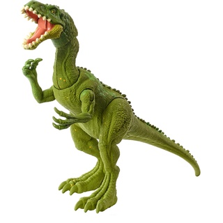Jurassic World HBY68 - Dino-Angriff Masiakasaurus Dinosaurier-Actionfigur mit beweglichen Gelenken, Dinosaurier Spielzeug ab 4 Jahren