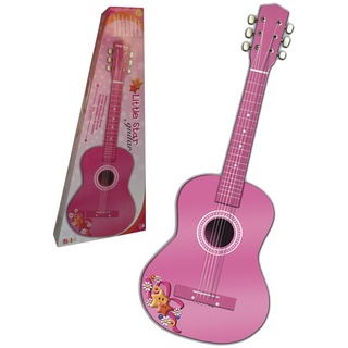 Reig 75 cm Spanish Wooden Guitar (Pink)