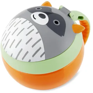 Skip Hop Baby Snack Container, Mealtime Snack Cup, Waschbär