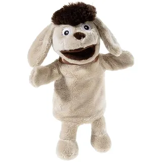 Heunec KG Sandmann und Seine Freunde, Handpuppe Hund Moppi GRS/PET Plüsch, Beige