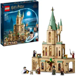 LEGO Harry Potter Hogwarts: Dumbledores Büro Set, Schloss-Erweiterung mit dem Schwert von Gryffindor, dem Sprechenden Hut, 6 Minifiguren plus eine... - Beige