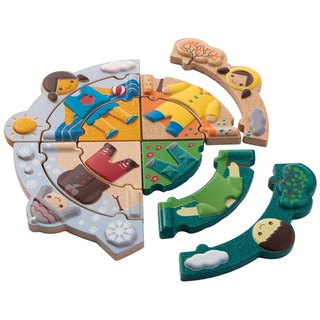 Plan Toys - Lernspiel WETTEROUTFIT in bunt