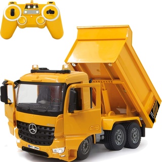 Baustellenfahrzeug ferngesteuert OFFIZIELL LIZENZIERT RC 1:20 (2.4 GHz) Spielzeug Modell Fahrzeug (Mercedes Benz Muldenkipper)