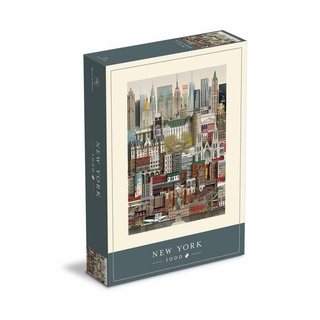 Martin Schwartz Puzzle New York 50 x 70 cm, 1000 Puzzleteile bunt
