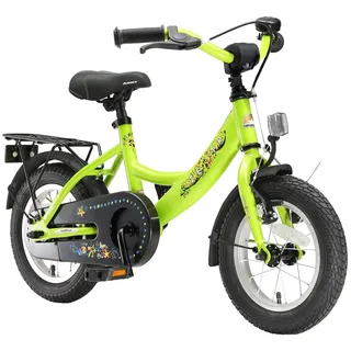 BIKESTAR Kinderfahrrad für Mädchen und Jungen ab 3-4 Jahre | 12 Zoll Kinderrad Classic | Fahrrad für Kinder Grün | Risikofrei Testen