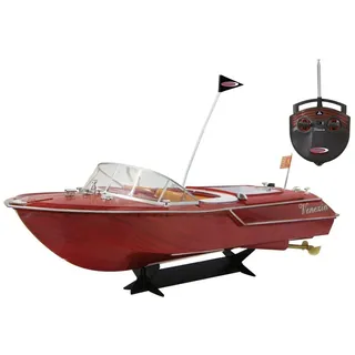 JAMARA Ferngesteuertes Boot Venezia Holzoptik 40 Mhz