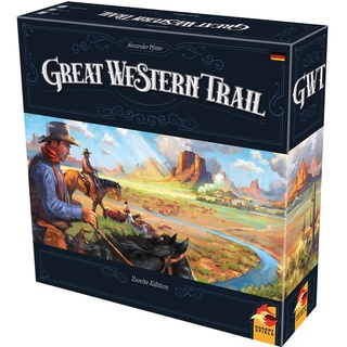Eggertspiele, Great Western Trail 2. Edition, Kennerspiel, Strategiespiel, 1-4 Spieler, Ab 12+ Jahren, 90+ Minuten, Deutsch