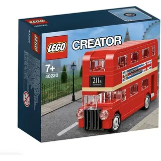 LEGO® Konstruktions-Spielset Creator - Londoner Bus 3-in-1 (40220), (London Bus, London Bus) rot