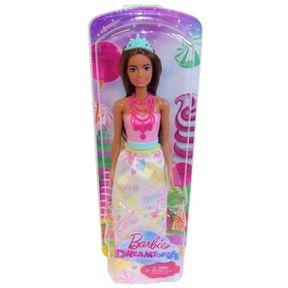 Barbie Anziehpuppe Mattel Barbie Bonbon-Prinzessin Dreamtopia FJC96 bunt