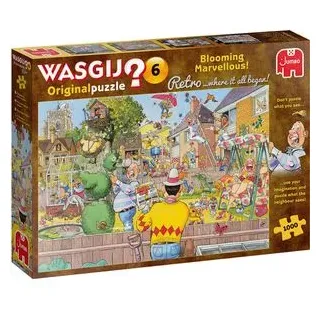 Jumbo Puzzle Wasgij Original - Blühende Pracht, 1000 Teile, ab 12 Jahre