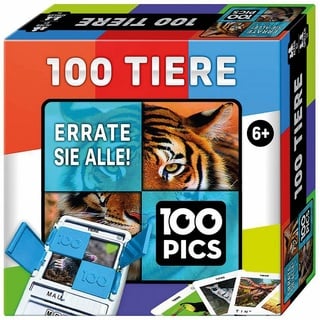 100 Pics Spiel Tiere, Quizspiel bunt