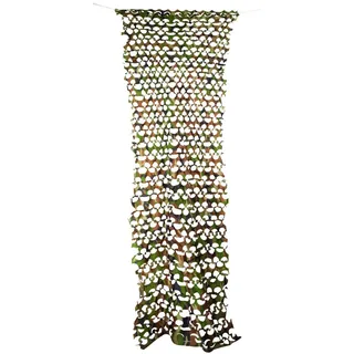 NET TOYS Tarnnetz Vorhang Tarnfarben 230 x 80 cm Camouflage Netz Partydeko Bundeswehr