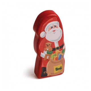 Erzi® Spiellebensmittel Kaufladen Weihnachtsmann aus Holz, (Set, 1-tlg., 1), Made in Germany rot