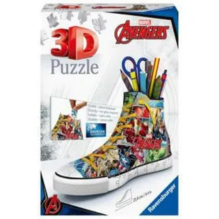 Ravensburger Puzzle Ravensburger 3D Puzzle 12113 - Sneaker Avengers - 108 Teile -..., 108 Puzzleteile