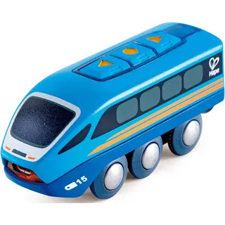 Hape Spielzeug-Eisenbahn Ferngesteuerter Zug, mit Soundeffekt blau