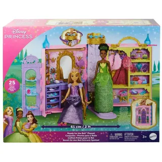 Disney Prinzessin 'Bereit für den Ball'-Schrank mit Kleidung / Mattel / Spiele (außer Software)