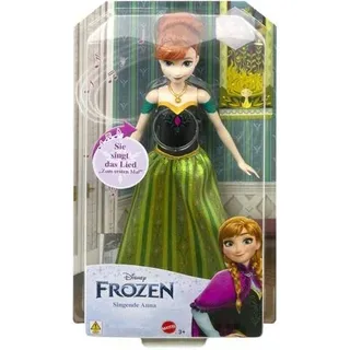 Mattel - Disneys Die Eiskönigin Anna, singende Puppe