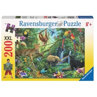 Ravensburger Puzzle - Tiere im Dschungel, 200 Teile