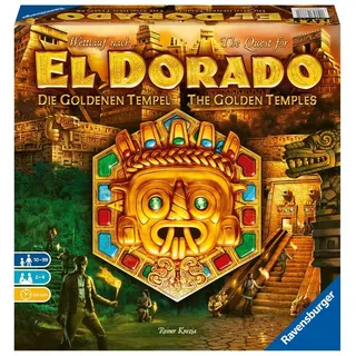 Ravensburger Spiel, Familienspiel Wettlauf nach El Dorado Die goldenen Tempel bunt