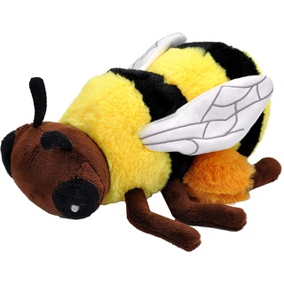 Wild Republic Ecokins Mini Biene, Kuscheltier aus Stoff, Nachhaltiges Spielzeug, Baby Geschenk zur Geburt von Jungen und Mädchen, Stofftier 20 cm